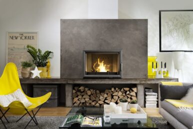 Foyer 800 Grande Vision volet 10 kW