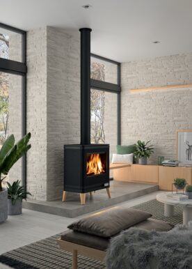 Poêle à bois en fonte Kazan Zen