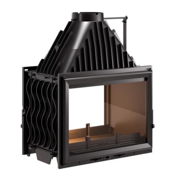 Foyer à bois 700 GV Double Face Volet 10 kW