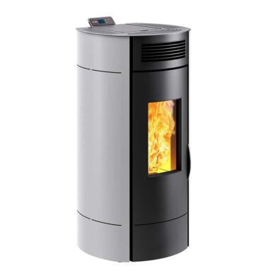 Poêle à Granulés étanche Lodi 8 blanc Wi-Fi - Poêle à pellets