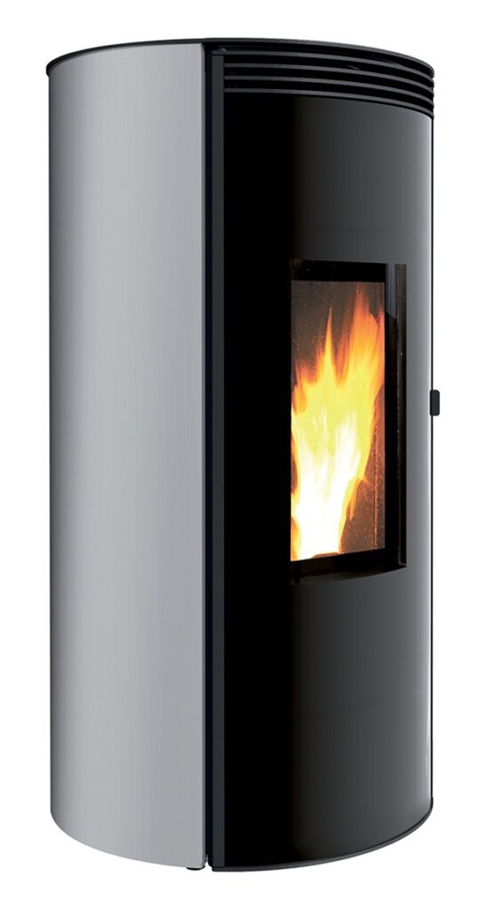 Poêle à Granulés Canalisable LORIA ID9 gris